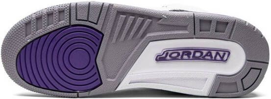 Jordan Kids Air Jordan 3 Retro "Dark Iris" sneakers White