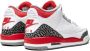 Jordan Kids Air Jordan 3 Retro "Fire Red 2022" sneakers White - Thumbnail 3