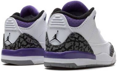 Jordan Kids Air Jordan 3 Retro "Dark Iris" sneakers White