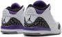 Jordan Kids Air Jordan 3 Retro "Dark Iris" sneakers White - Thumbnail 3