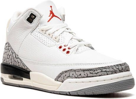 Jordan Kids Air Jordan 3 Retro "White Cement Reimagined" sneakers