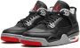 Jordan Kids Air Jordan 4 "Bred Reimagined" sneakers Black - Thumbnail 5
