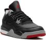 Jordan Kids Air Jordan 4 "Bred Reimagined" sneakers Black - Thumbnail 2