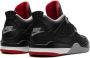 Jordan Kids Air Jordan 4 "Bred Reimagined" sneakers Black - Thumbnail 4