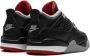 Jordan Kids Air Jordan 4 "Bred Reimagined" sneakers Black - Thumbnail 3
