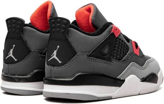 Jordan Kids Air Jordan 4 "Infared" sneakers Grey