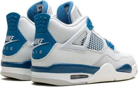 Jordan Kids Air Jordan 4 "Military Blue" sneakers White