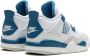 Jordan Kids Air Jordan 4 "Military Blue" sneakers White - Thumbnail 3