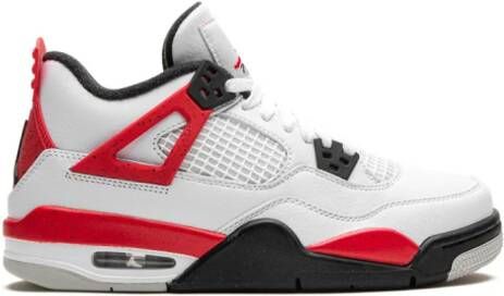 Jordan Kids Air Jordan 4 "Red Cement" sneakers White