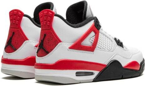 Jordan Kids Air Jordan 4 "Red Cement" sneakers White