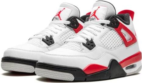 Jordan Kids Air Jordan 4 "Red Cement" sneakers White