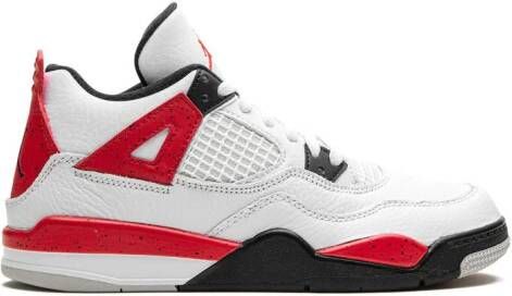 Jordan Kids Air Jordan 4 "Red Cement" sneakers White