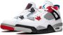 Jordan Kids Air Jordan 4 Retro "What The" sneakers White - Thumbnail 2
