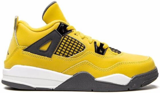 Jordan Kids Jordan 4 Retro "Lightning" sneakers Yellow