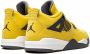 Jordan Kids Jordan 4 Retro "Lightning" sneakers Yellow - Thumbnail 3