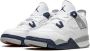 Jordan Kids Jordan 4 Retro "Midnight Navy" sneakers White - Thumbnail 3