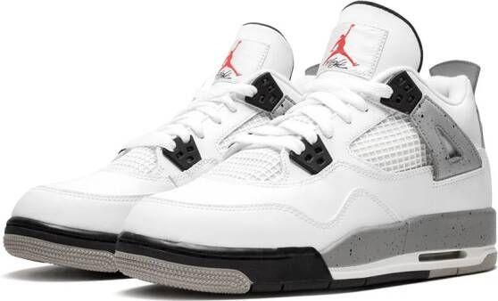 Jordan Kids Air Jordan 4 Retro OG BG sneakers White