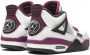 Jordan Kids x PSG Air Jordan 4 Retro sneakers White - Thumbnail 3