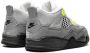 Jordan Kids Air Jordan 4 Retro SE "Neon" sneakers Grey - Thumbnail 3