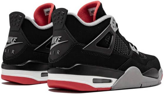 Jordan Kids Air Jordan 4 Retro "Bred 2019" sneakers Black