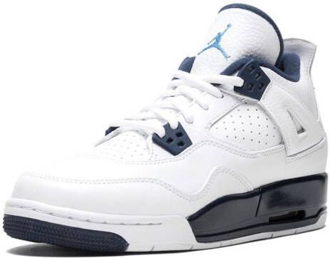 Jordan Kids Air Jordan 4 Retro BG "Legend Blue" sneakers White
