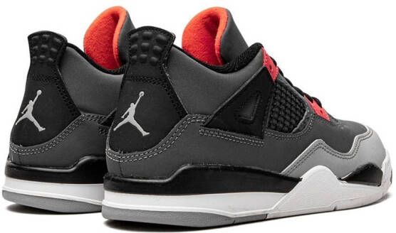 Jordan Kids Air Jordan 4 "Infared" sneakers Grey