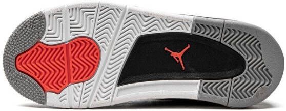 Jordan Kids Air Jordan 4 "Infared" sneakers Grey