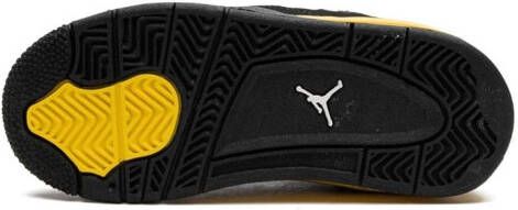 Jordan Kids Air Jordan 4 "Thunder" sneakers Black