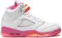 Jordan Kids Jordan 5 Retro "Pinksicle" sneakers White - Thumbnail 2