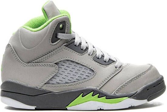 Jordan Kids Air Jordan 5 Retro "Green Bean" sneakers Grey