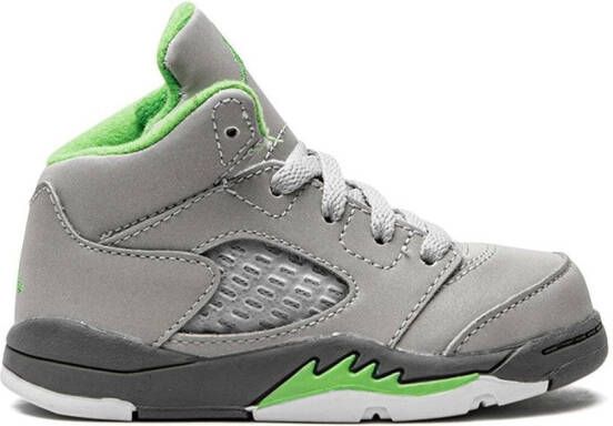Jordan Kids Air Jordan 5 Retro "Green Bean 2022" sneakers Grey