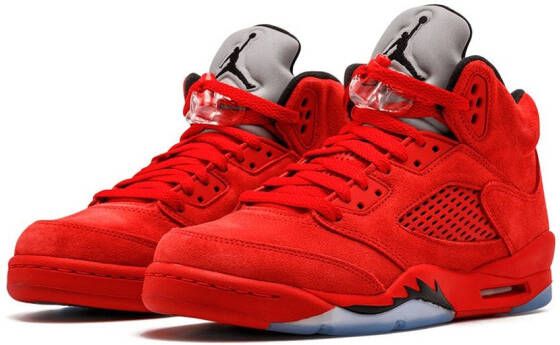 Jordan Kids Air Jordan 5 Retro BG "Red Suede" sneakers