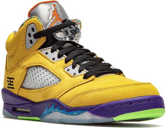 Jordan Kids Air Jordan 5 Retro SE "What The" sneakers Orange