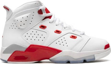 Jordan Kids Air Jordan 6-17-23 "Fire Red" sneakers White