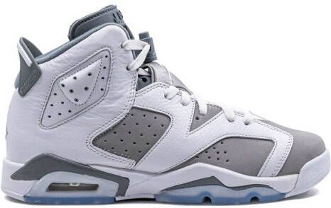 Jordan Kids Air Jordan 6 "Cool Grey" sneakers White