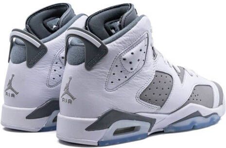 Jordan Kids Air Jordan 6 "Cool Grey" sneakers White