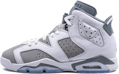 Jordan Kids Air Jordan 6 "Cool Grey" sneakers White