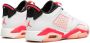 Jordan Kids Air Jordan 6 Low "Atmosphere" sneakers White - Thumbnail 3