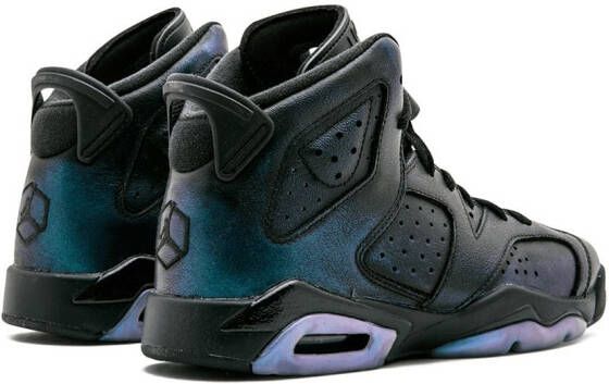 Jordan Kids Air Jordan 6 Retro BG "All-Star Chameleon" sneakers Black