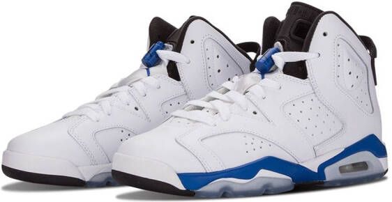 Jordan Kids Air Jordan 6 Retro BG "Sport Blue" sneakers White