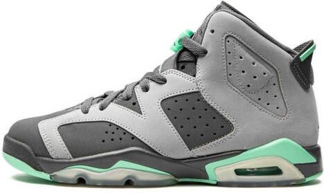 Jordan Kids Air Jordan 6 Retro "Green Glow" sneakers Grey
