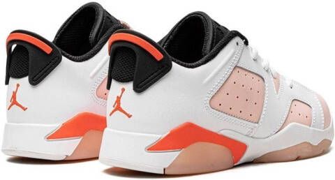 Jordan Kids Jordan 6 Retro Low "White Atmosphere Infrared 23" sneakers Pink