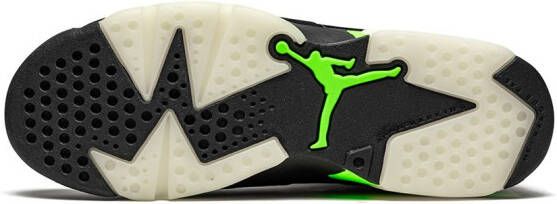 Jordan Kids Air Jordan 6 Retro "Electric Green" sneakers Black