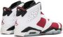 Jordan Kids Air Jordan 6 Retro "Carmine" sneakers White - Thumbnail 3