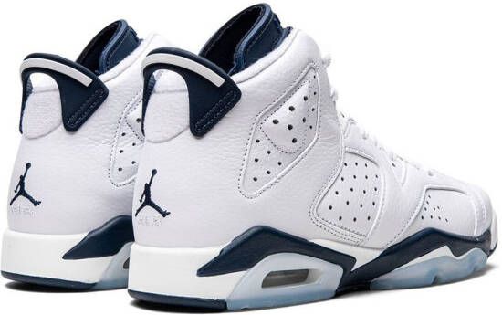 Jordan Kids Air Jordan 6 Retro "Midnight Navy 2022" sneakers White