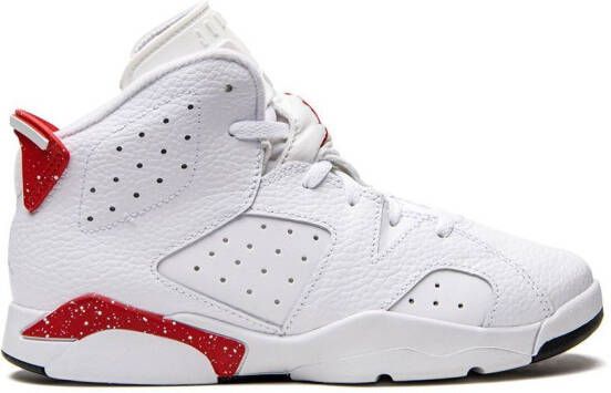 Jordan Kids Air Jordan 6 Retro "Red Oreo" sneakers White