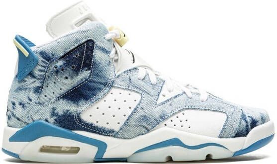 Jordan Kids Air Jordan 6 Retro "Washed Denim" sneakers White