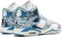 Jordan Kids Air Jordan 6 Retro "Washed Denim" sneakers White - Thumbnail 3