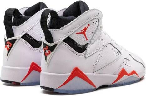 Jordan Kids Air Jordan 7 "Infrared" sneakers White