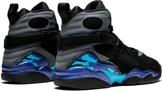 Jordan Kids Air Jordan 8 Retro BG "Aqua" sneakers Black